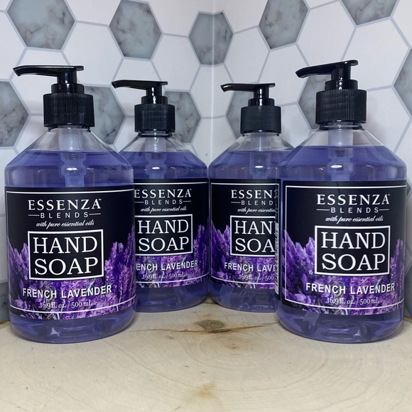 Essenza Bath & Body 4 Essenza Blends Hand Soap Bundle French